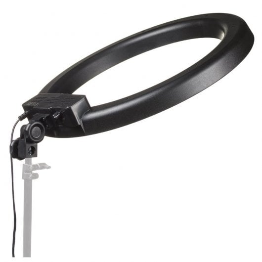 Bresser MM-23 Lámpara LED Circular 75W 48cm Luz Blanca Neutra