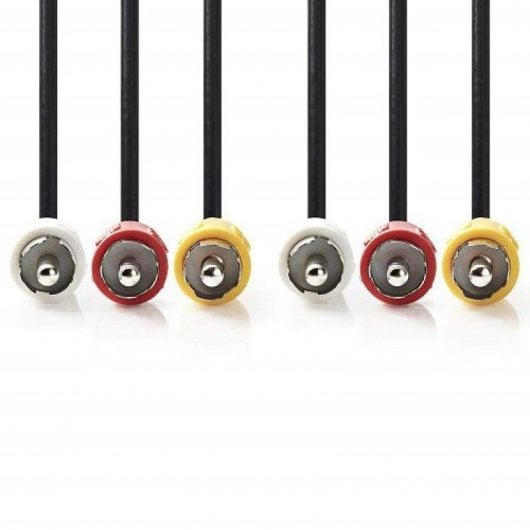 Valueline Cable AV 3x RCA Macho/Macho 1.5m