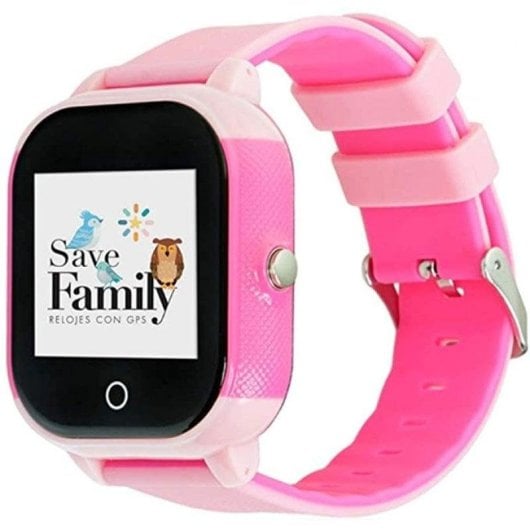 SaveFamily Junior Smartwatch para Jóvenes Rosa