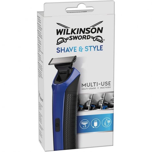Wilkinson Sword Shave & Style Cortapelos Inalámbrico USB