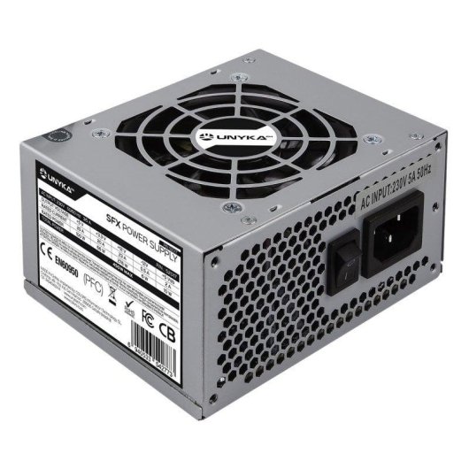 UNYKAch SFX-voeding 450 W, 80mm-ventilator