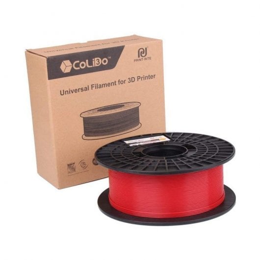Colido 3D-Gold PLA-Filamentspule 1,75 mm Rot 1 kg