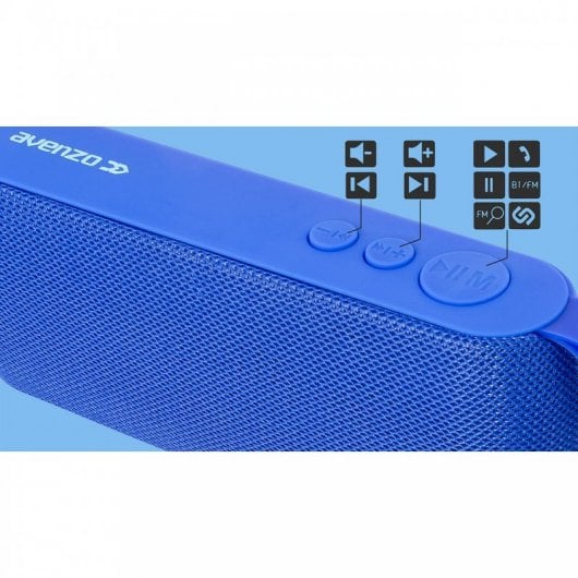 Avenzo AV-SP3102L Altavoz Bluetooth 10W Azul