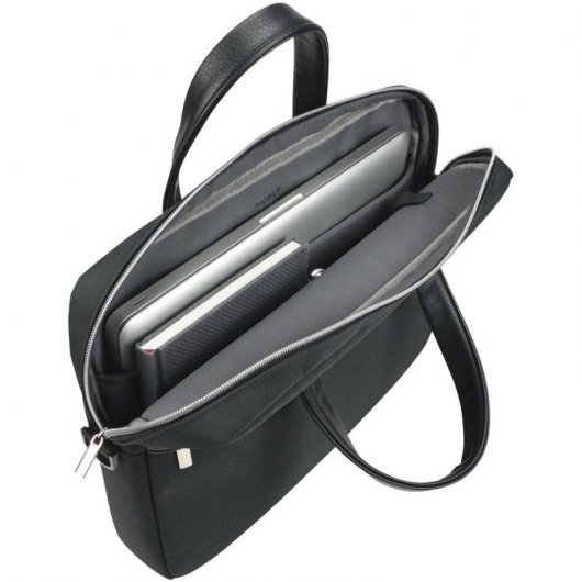 Mobilis Pure Aktentasche für Laptops 11-14'' Schwarz