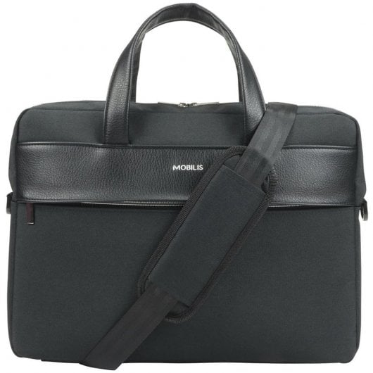 Mobilis Pure Briefcase Maletín para Portátil 11-14'' Negro/Plata