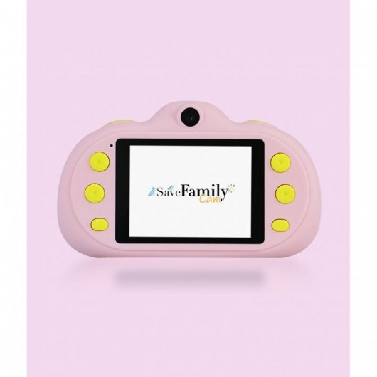 SaveFamily SaveFamilyCAM Cámara de Fotos para Niños Rosa