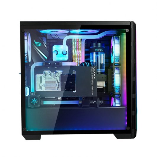 Bitfenix Saber Cristal Templado RGB Negra
