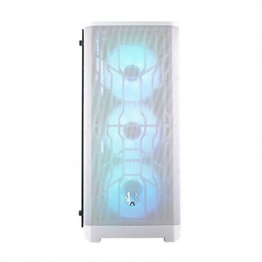 Bitfenix Nova Mesh TB Cristal Templado RGB Blanca