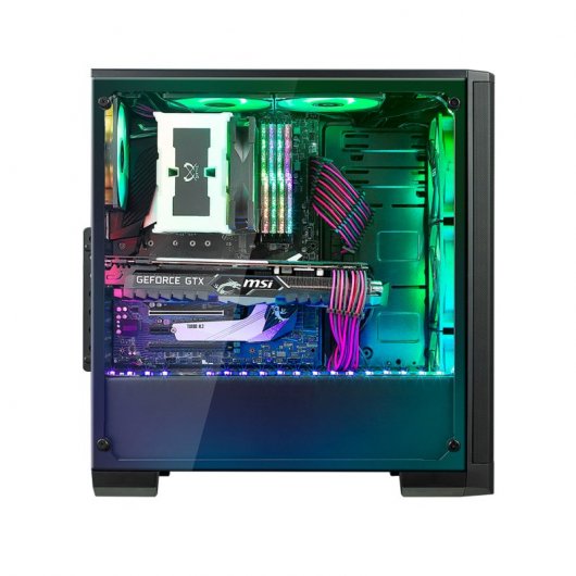 Bitfenix Nova Mesh TB Cristal Templado RGB Negra