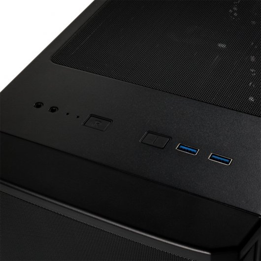 Bitfenix Nova Mesh TB Cristal Templado RGB Negra