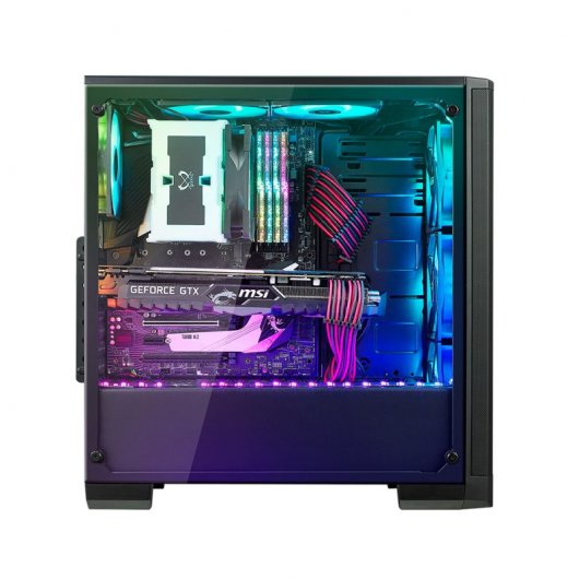 Bitfenix Nova Mesh TB Cristal Templado RGB Negra