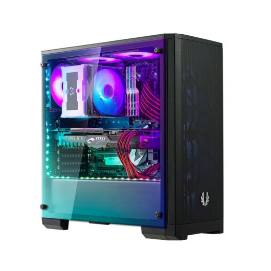 Bitfenix Nova Mesh TB Cristal Templado RGB Negra