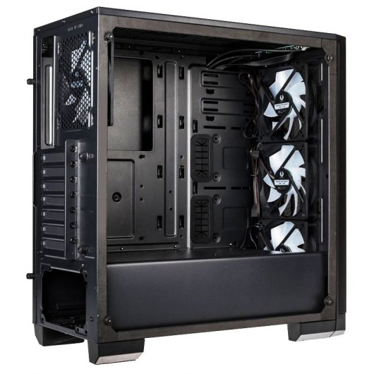 Bitfenix Nova Mesh TG 4ARGB Cristal Templado Negra