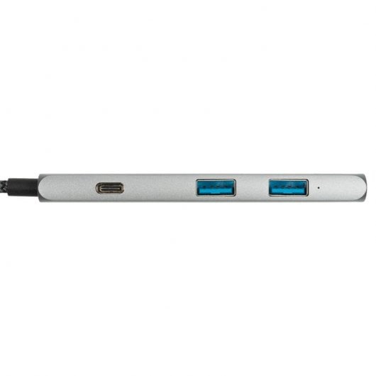 Concentrateur Xtorm USB-C 4-en-1 (câble tressé)