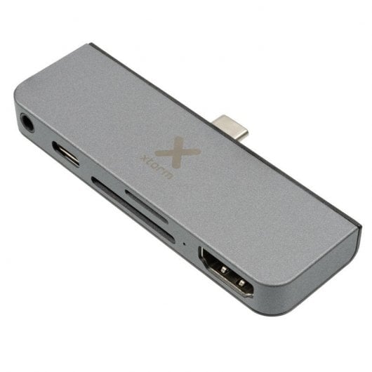 Xtorm Hub USB-C 5-in-1 Grigio alluminio