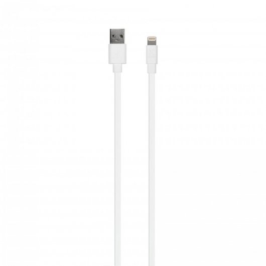 Xtorm Cable USB a Lightning Plano 1m Blanco