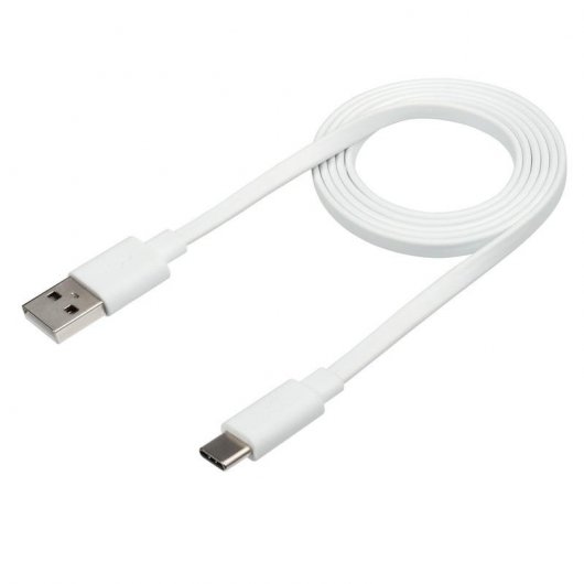 Xtorm Cable Plano USB a USB-C 1m Blanco