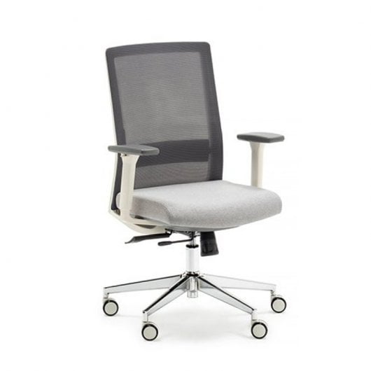 Chaise de bureau Euromof Nice grise