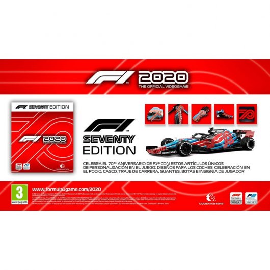 F1 2020 Seventy Edition PC