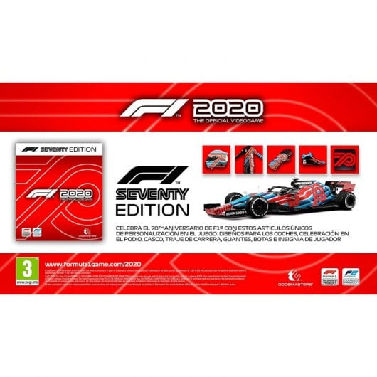 F1 2020 Seventy Edition Xbox One