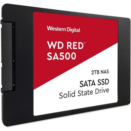 Western Digital Red SA500 2 TB 2.5" Serial ATA III 3D NAND