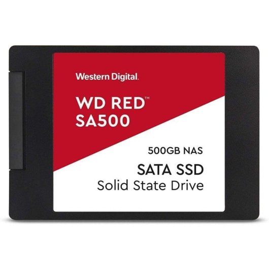 Disco SSD Sandisk WD Red SA500 NAS 500GB SATA 6 Gbit/s 2.5"