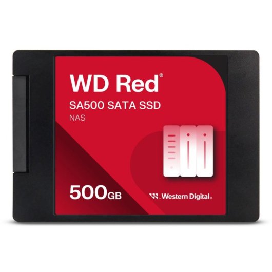 Disco SSD Sandisk WD Red SA500 NAS 500GB SATA 6 Gbit/s 2.5"