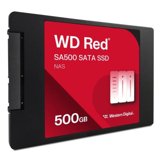 Disco SSD Sandisk WD Red SA500 NAS 500GB SATA 6 Gbit/s 2.5"