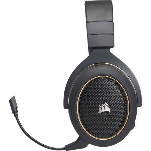 Corsair HS70 SE Wireless Headset Gaming Sem Fios 7.1 Preto/Creme