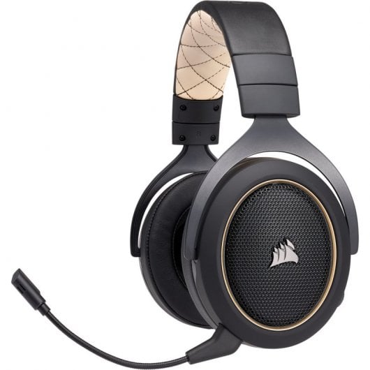 Corsair HS70 SE Wireless Headset Gaming Sem Fios 7.1 Preto/Creme