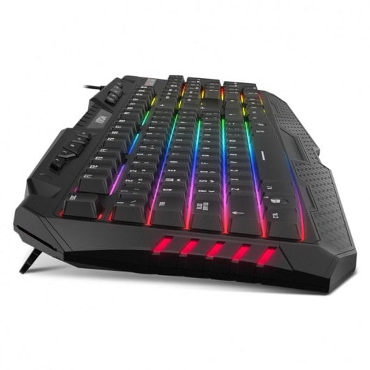 Krom Kyra Gaming-Tastatur mit Hintergrundbeleuchtung, Schwarz