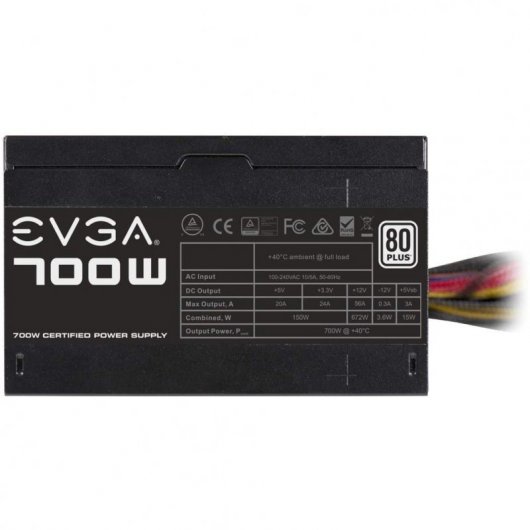 EVGA 700 W1 700W 80 Plus White Reacondicionado