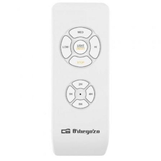 Ventoinha de Teto com Luz Orbegozo CP 102132 60W 132cm 3 Velocidades Silenciosa Comando Temporizador LED