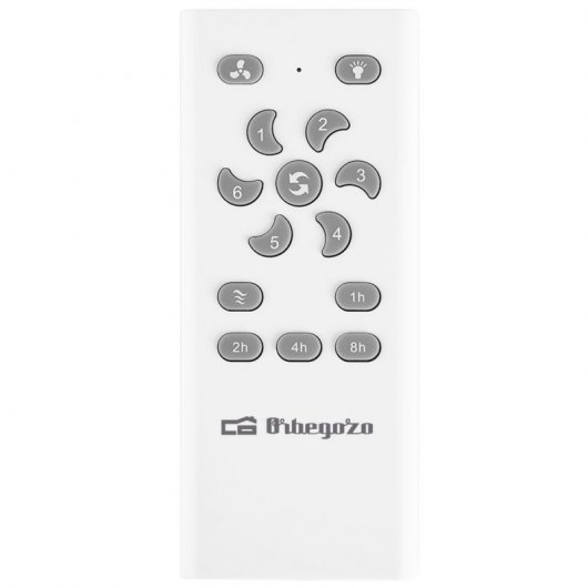 Orbegozo CP 106132 Ventilador de Techo con Luz LED