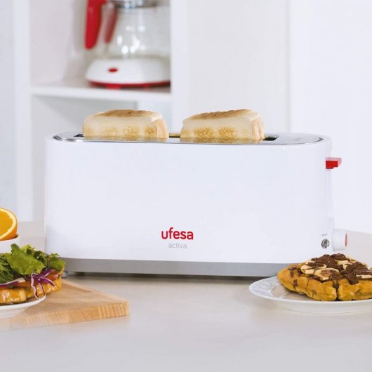 Ufesa TT7365 Torradeira de Ranhura Larga 900W