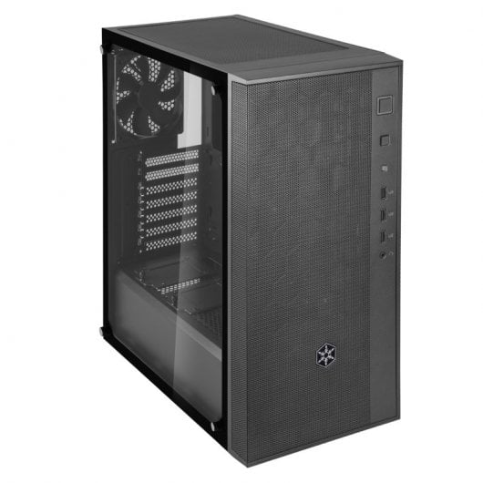 Silverstone Fara 1 Cristal Templado Negra