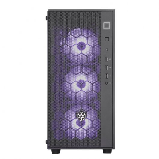 Silverstone Fara 1 Cristal Templado Negra