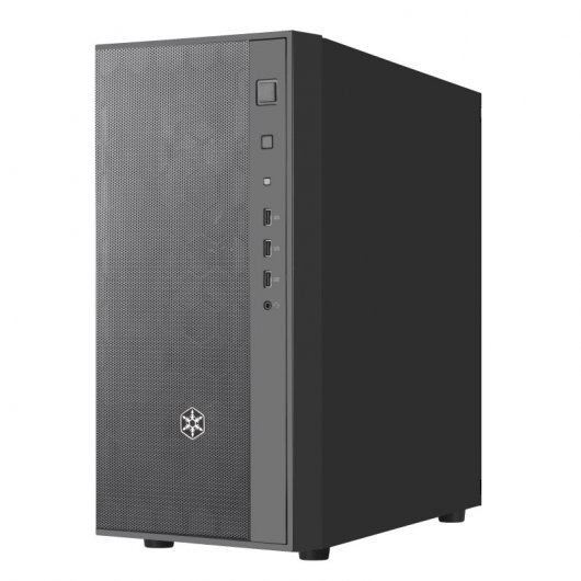 Silverstone Fara 1 Cristal Templado Negra