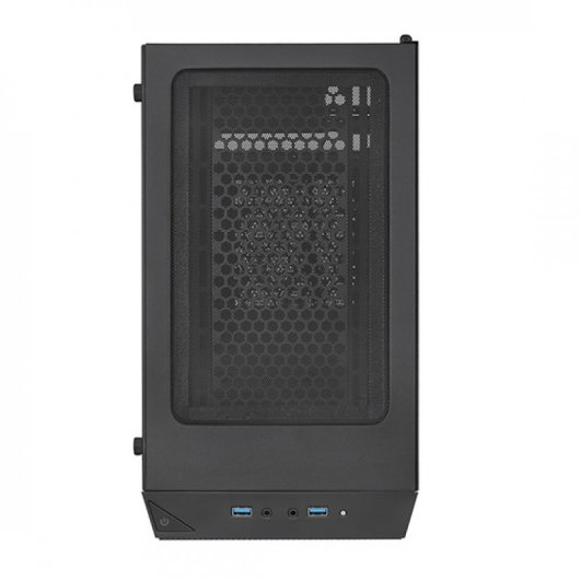 Silverstone PS15 Torre Micro ATX Cristal Templado Negra