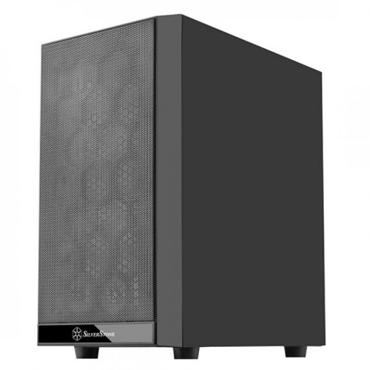 Silverstone PS15 Torre Micro ATX Cristal Templado Negra