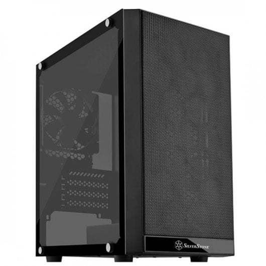 Silverstone PS15 Torre Micro ATX Cristal Templado Negra