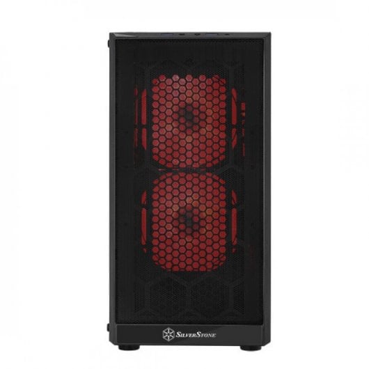 Silverstone PS15 Torre Micro ATX Cristal Templado RGB Negra