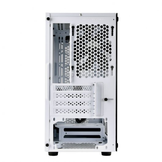 Silverstone PS15 Torre Micro ATX Cristal Templado Blanca