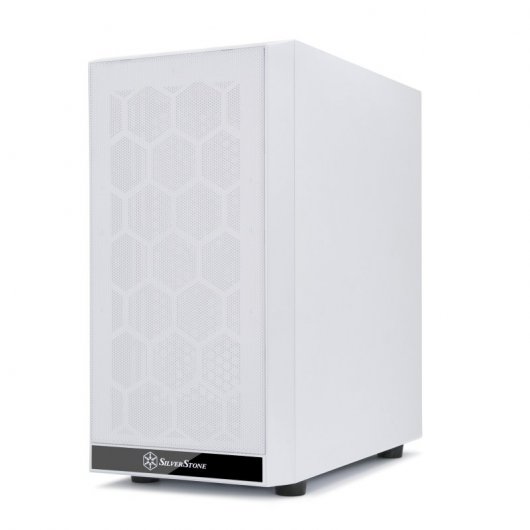Silverstone PS15 Torre Micro ATX Cristal Templado Blanca