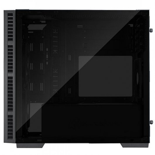 Silverstone RL08 Torre Micro ATX Cristal Templado RGB Blanca