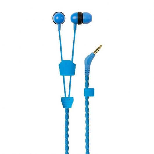 Wraps Classic Blue Auriculares Tela Trenzada Azul