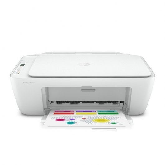 HP DeskJet Stampante multifunzione 2710, Colore, Stampante per Casa, Stampa, copia, scansione, wireless; idonea a Instant Ink; stampa da smartphone o tablet