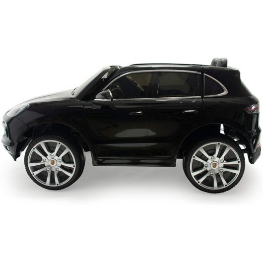Injusa Coche Eléctrico Porsche Cayenne S con Licencia 12V Negro