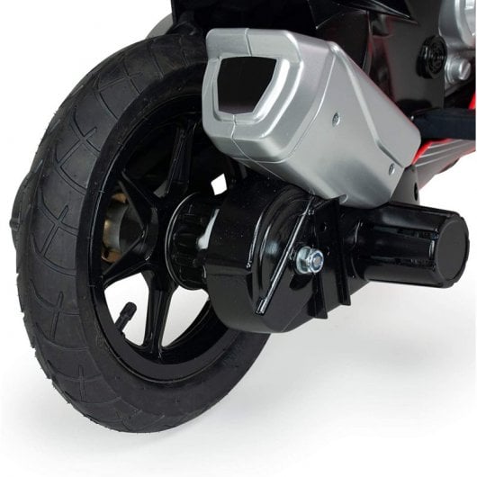 Injusa Moto Eléctrica Racing Fighter 24V Rojo/Negro