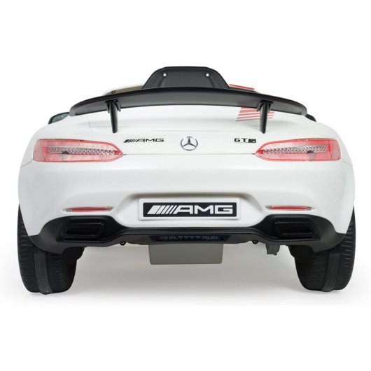 Injusa Coche Eléctrico Mercedes Benz AMG GT-S 12V Blanco